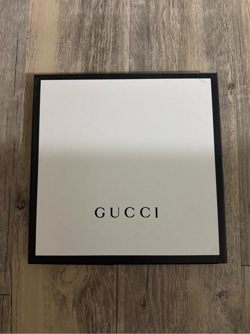 GUCCI Black & White Empty Box